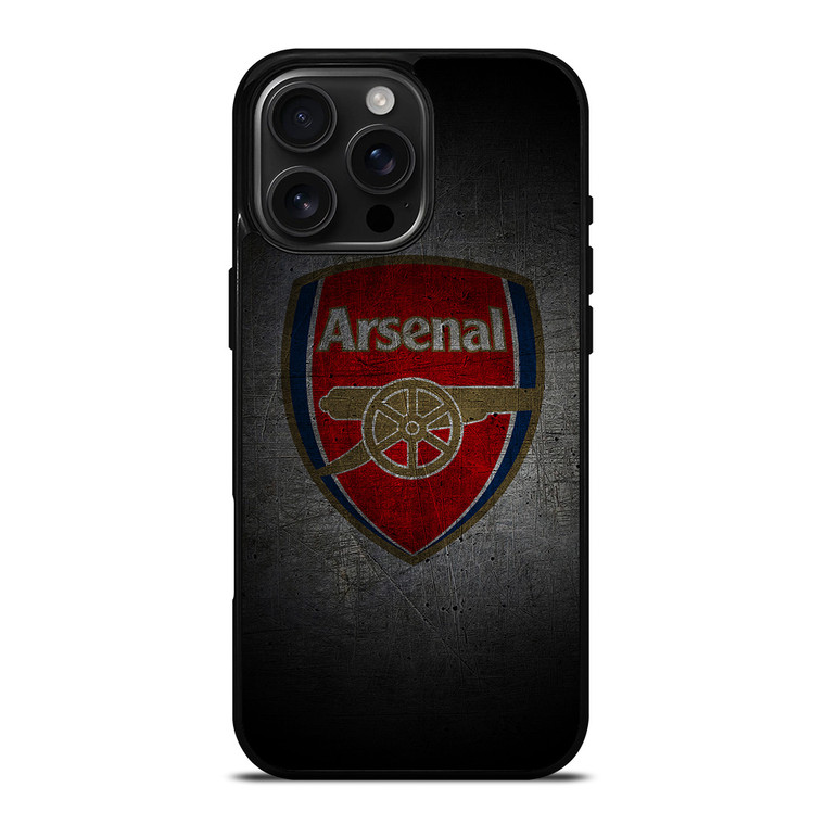 ARSENAL FC GUNNERS GRUNGE LOGO iPhone 16 Pro Max Case Cover