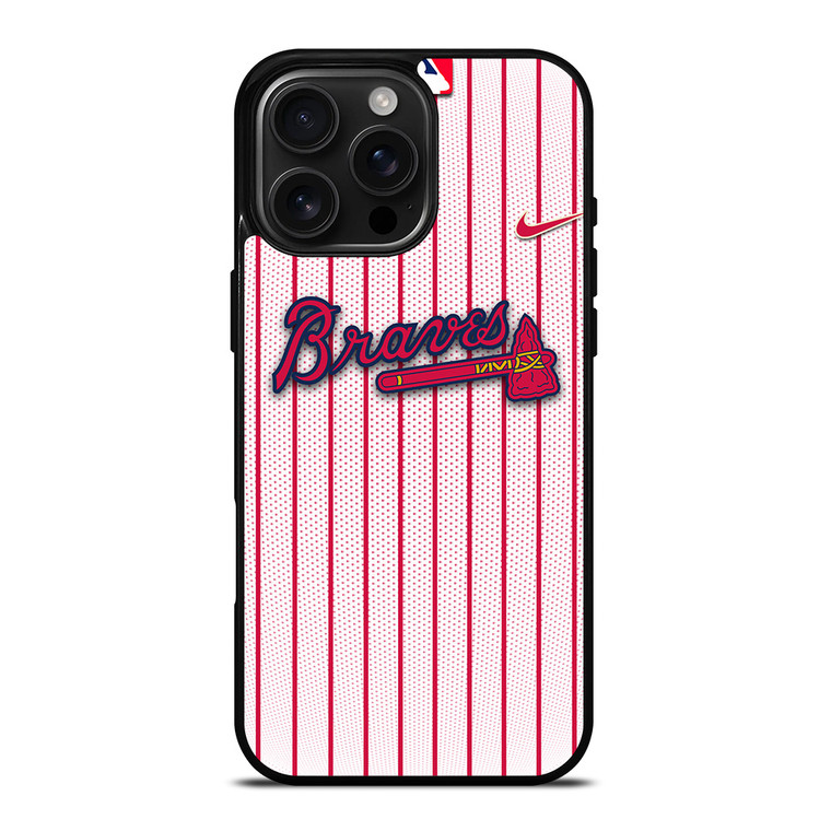 ATLANTA BRAVES MLB NIKE iPhone 16 Pro Max Case Cover