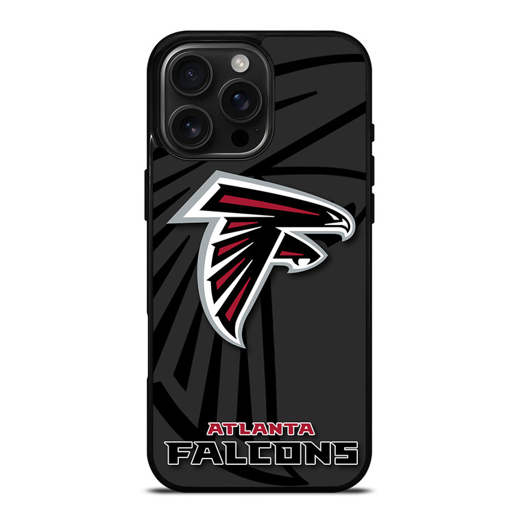 ATLANTA FALCONS FOOTBALL LOGO iPhone 16 Pro Max Case Cover