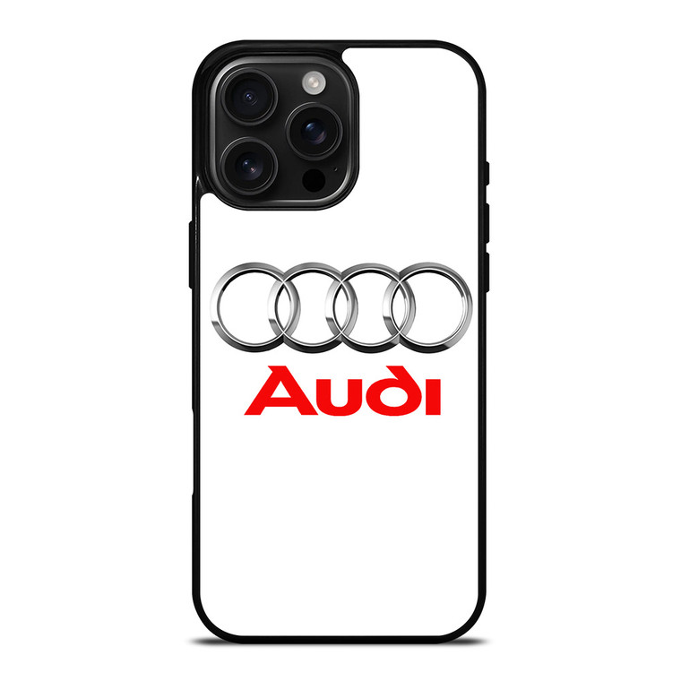 AUDI CAR LOGO iPhone 16 Pro Max Case Cover