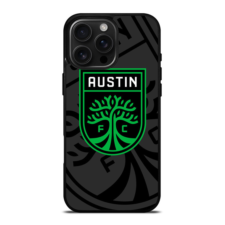 AUSTIN FC MLS BLACK iPhone 16 Pro Max Case Cover