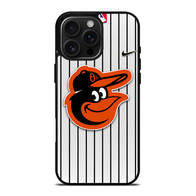 BALTIMORE ORIOLES MLB NIKE iPhone 16 Pro Max Case Cover