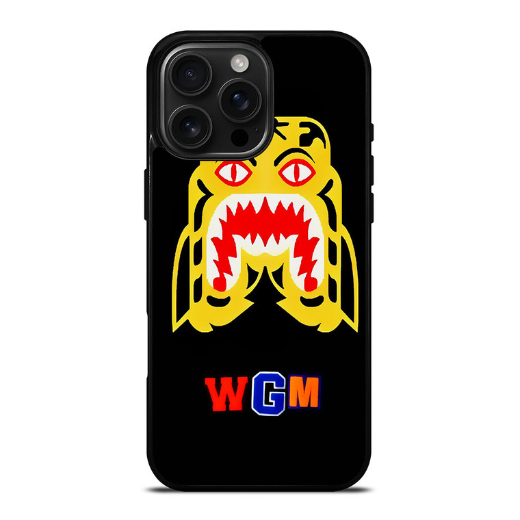 BAPE TIGER WGM iPhone 16 Pro Max Case Cover