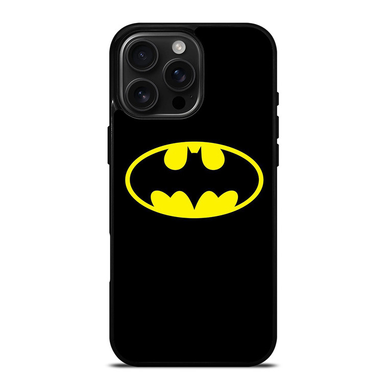 BATMAN CLASSIC RETRO LOGO DC SUPERHERO iPhone 16 Pro Max Case Cover