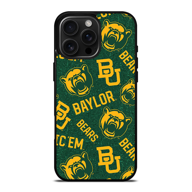 BAYLOR BEARS LOGO BASKETBALL UNIVERSITY TEAM iPhone 16 Pro Max Case Cover