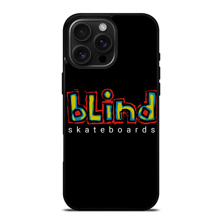 BLIND SKATEBOARDS LOGO iPhone 16 Pro Max Case Cover
