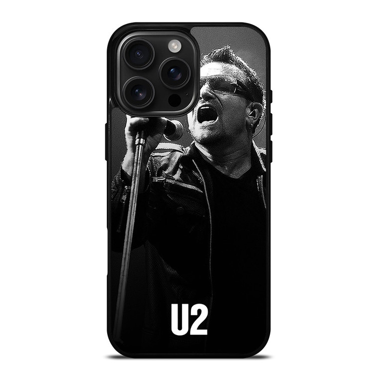 BONO U2 BAND iPhone 16 Pro Max Case Cover