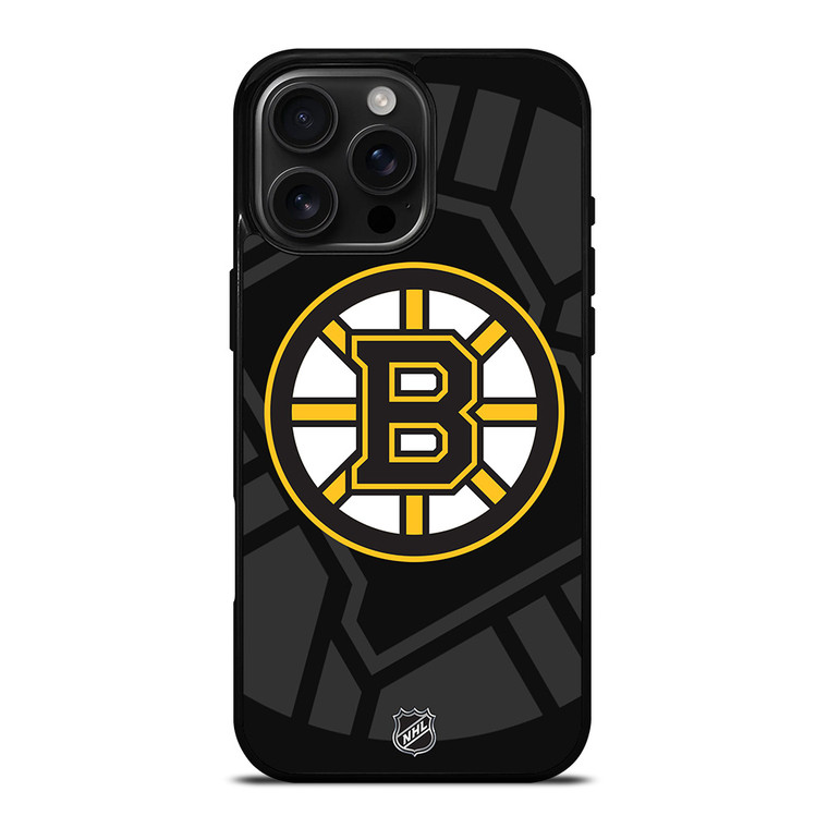 BOSTON BRUINS NHL TEAM iPhone 16 Pro Max Case Cover