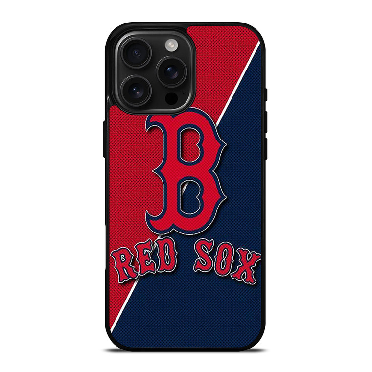 BOSTON RED SOX MLB BASEBALL LOGO iPhone 16 Pro Max Case Cover
