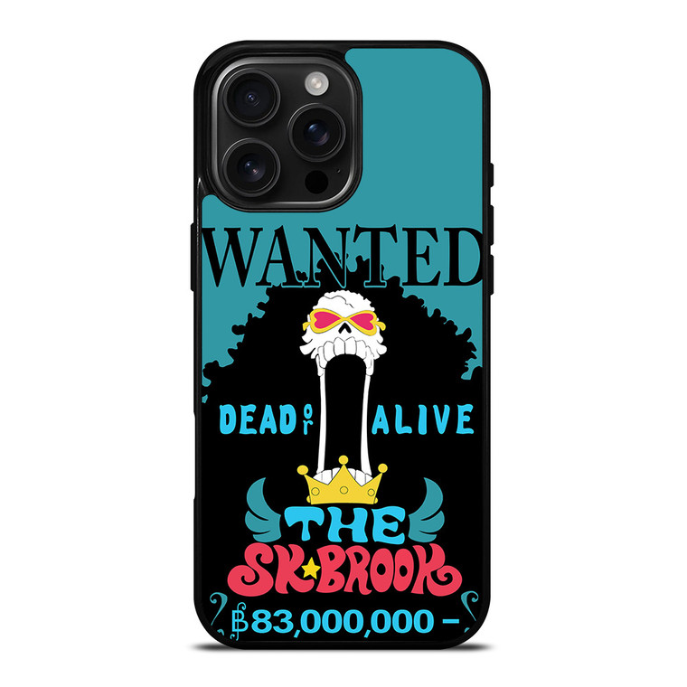 BROOK BOUNTY ONE PIECE iPhone 16 Pro Max Case Cover