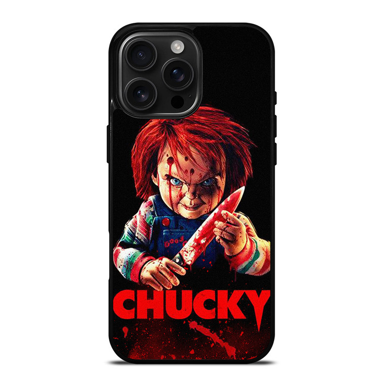 CHUCKY CHILD'S PLAY BLOODY iPhone 16 Pro Max Case Cover