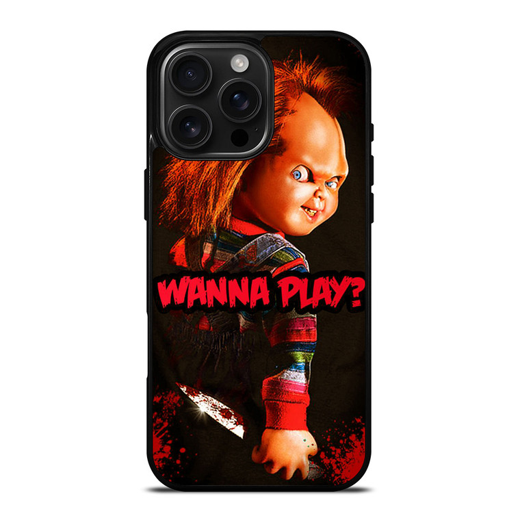 CHUCKY CHILD'S PLAY GAMES HORROR iPhone 16 Pro Max Case Cover