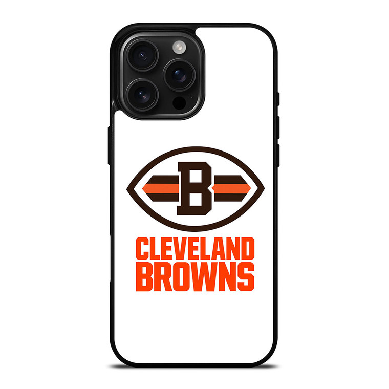 CLEVELAND BROWNS FOOTBALL LOGO ICON iPhone 16 Pro Max Case Cover CLEVELAND BROWNS FOOTBALL LOGO ICON iPhone 16 Pro Max Case Cover
