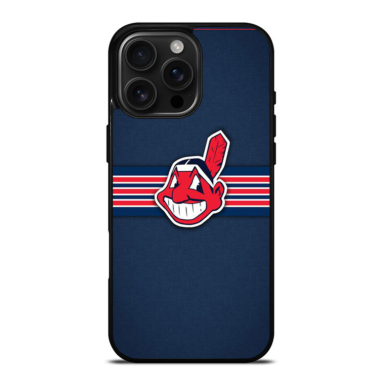 CLEVELAND INDIANS BASEBALL TEAM ICON iPhone 16 Pro Max Case Cover