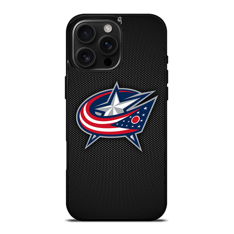 COLUMBUS BLUE JACKETS HOCKEY NHL LOGO iPhone 16 Pro Max Case Cover