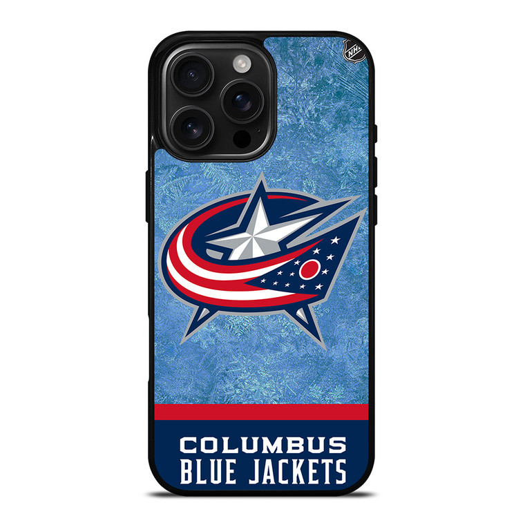 COLUMBUS BLUE JACKETS HOCKEY TEAM iPhone 16 Pro Max Case Cover