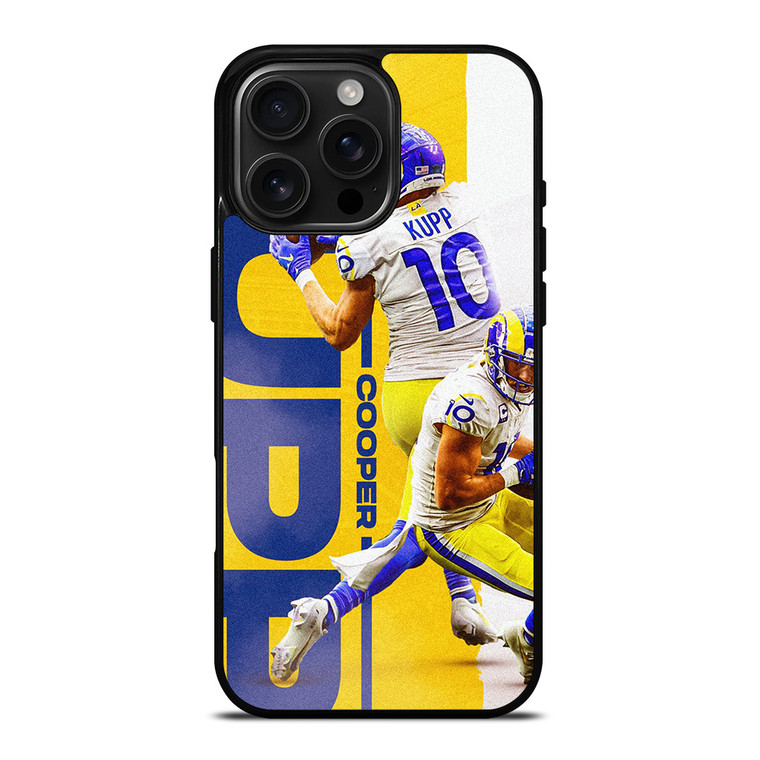 COOPER KUPP LOS ANGELES RAMS NFL iPhone 16 Pro Max Case Cover