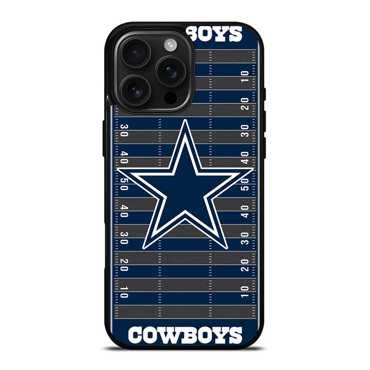 DALLAS COWBOYS FOOTBALL FIELD iPhone 16 Pro Max Case Cover