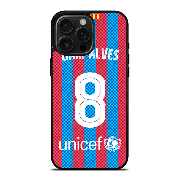 DANI ALVES 8 FC BARCELONA iPhone 16 Pro Max Case Cover