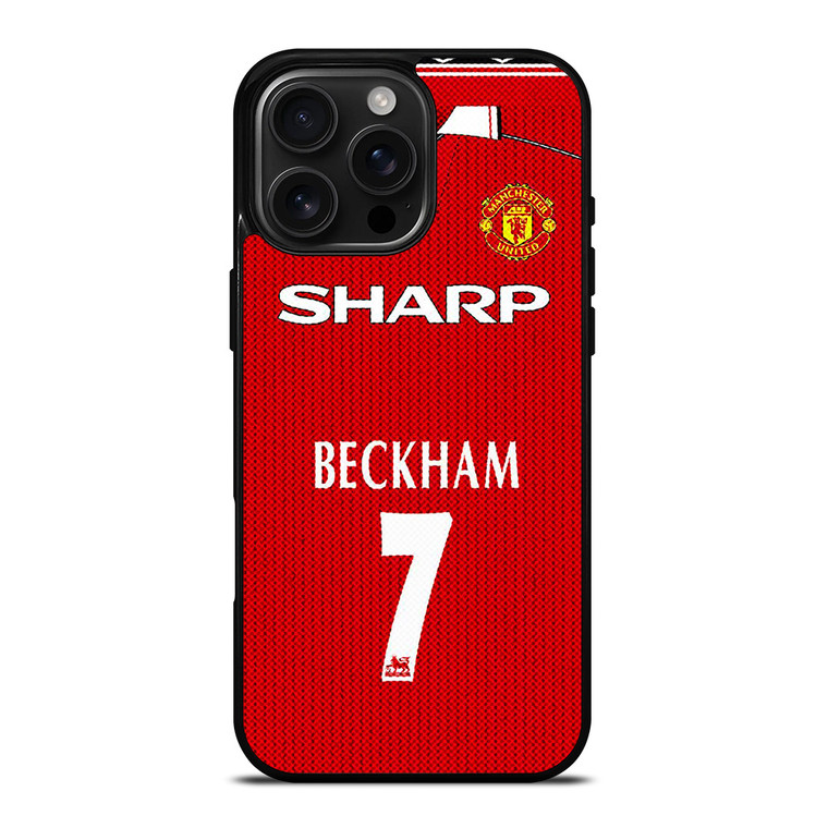 DAVID BECKHAM MANCHESTER UNITED 98 iPhone 16 Pro Max Case Cover
