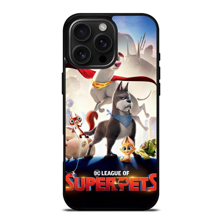DC LEAGUE OF SUPERPETS iPhone 16 Pro Max Case Cover