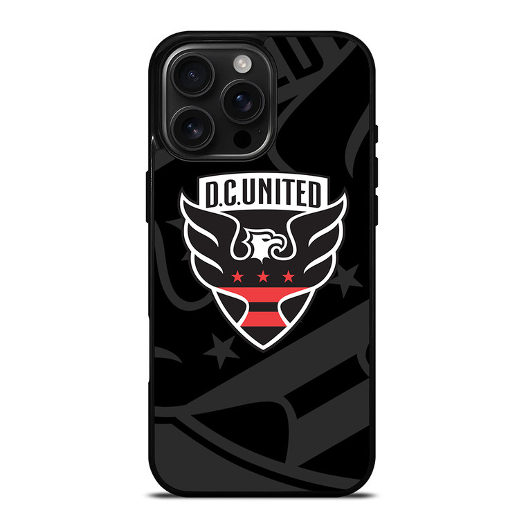 DC UNITED MLS BLACK iPhone 16 Pro Max Case Cover