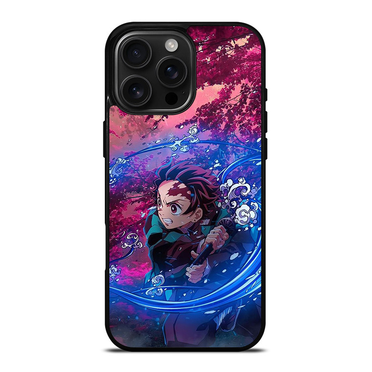 DEMON SLAYER TANJIRO KAMADO MANGA ANIME iPhone 16 Pro Max Case Cover