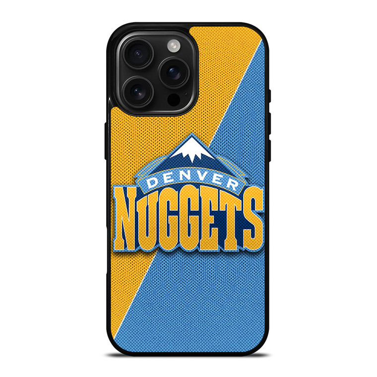 DENVER NUGGETS NBA BASKETBALL LOGO iPhone 16 Pro Max Case Cover
