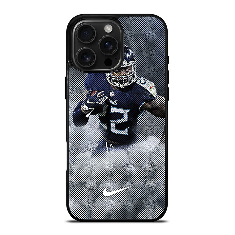 DERRICK HENRY 22 TENNESSEE TITANS NFL FOOTBALL iPhone 16 Pro Max Case Cover