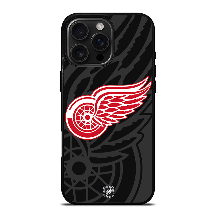 DETROIT RED WINGS NHL TEAM iPhone 16 Pro Max Case Cover