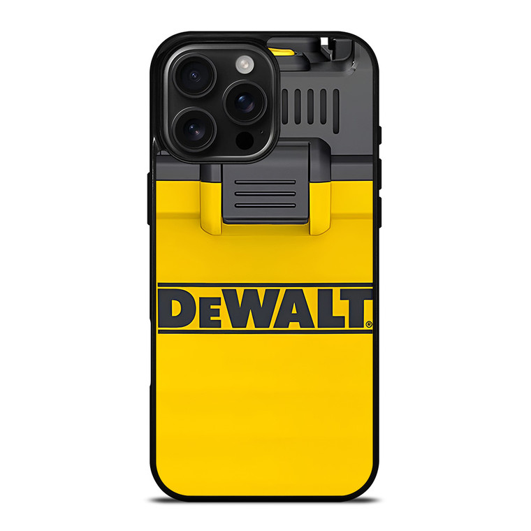 DEWALT TOOL LOGO DRY VACUUM iPhone 16 Pro Max Case Cover