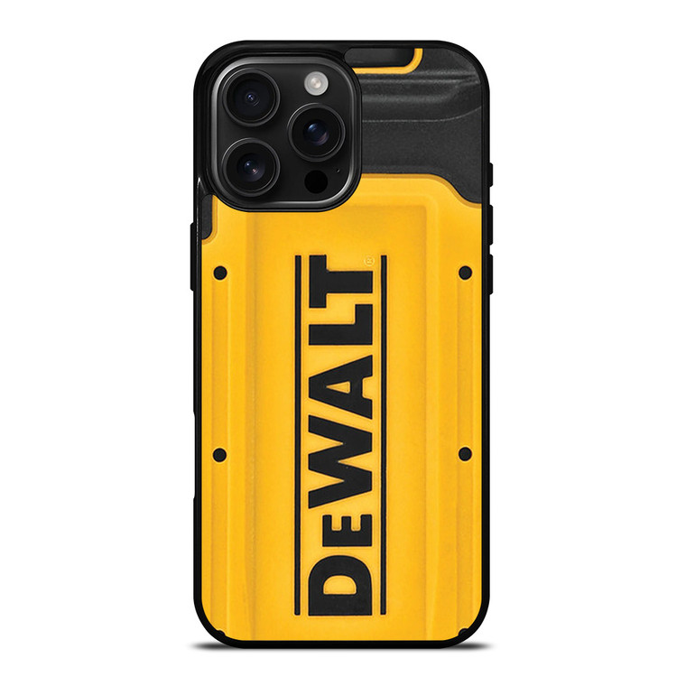 DEWALT TOOL LOGO ON SCREW GUN iPhone 16 Pro Max Case Cover