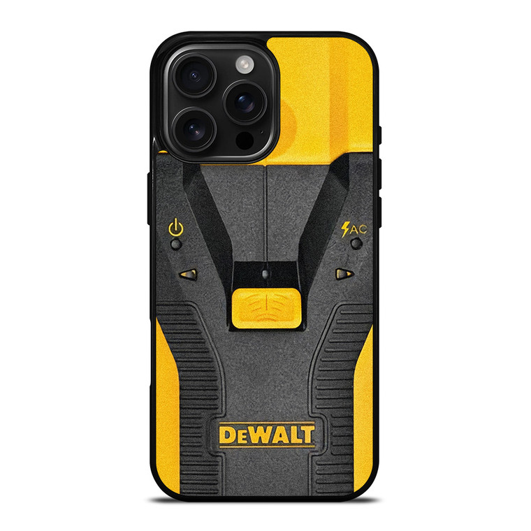 DEWALT TOOLS STUD FINDER iPhone 16 Pro Max Case Cover