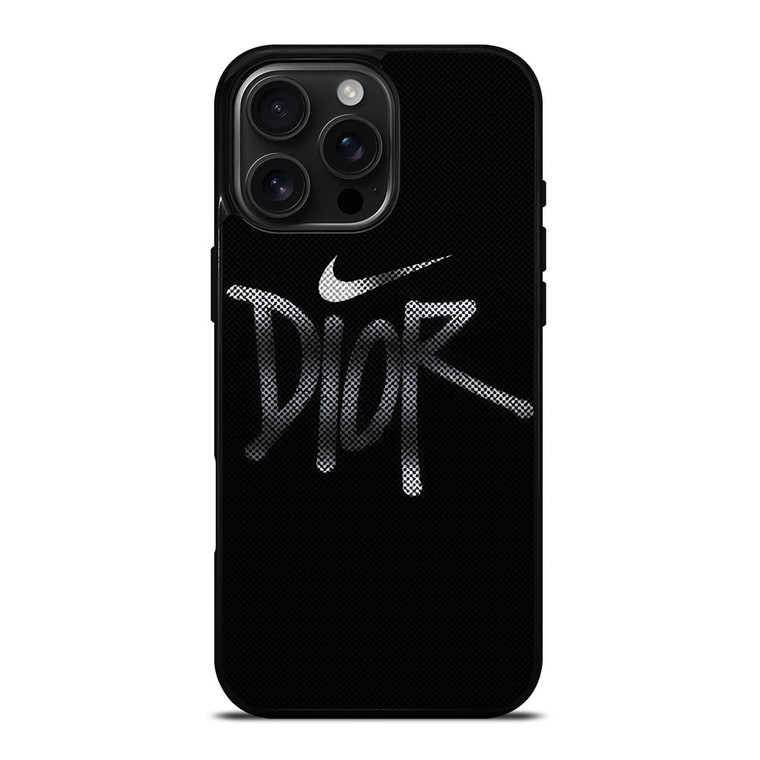 DIOR X NIKE LOGO iPhone 16 Pro Max Case Cover