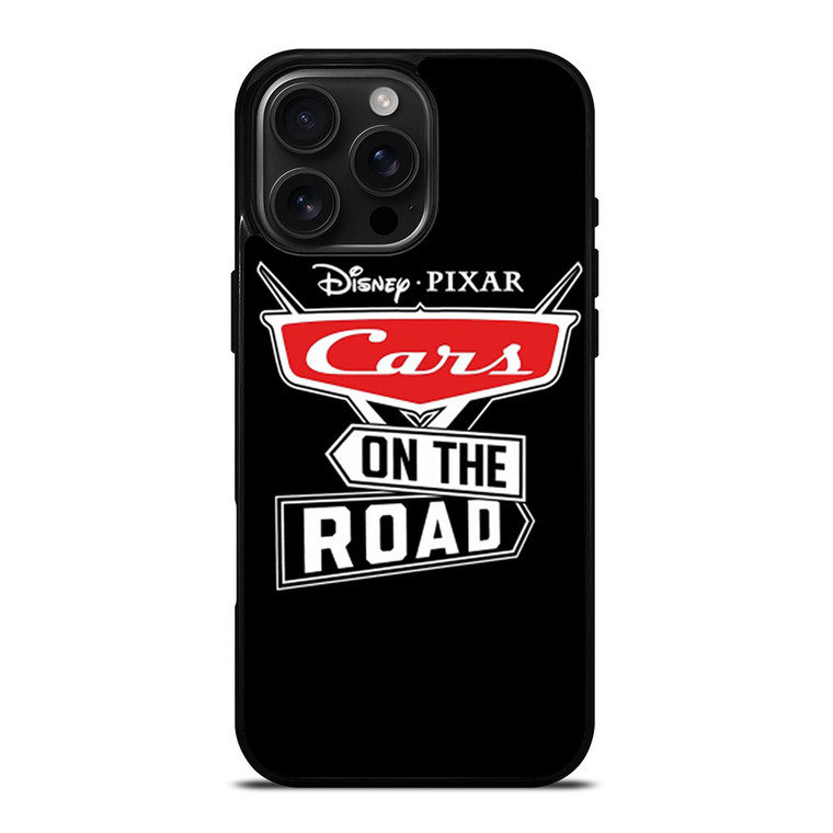 DISNEY CARS ON THE ROAD LOGO iPhone 16 Pro Max Case Cover