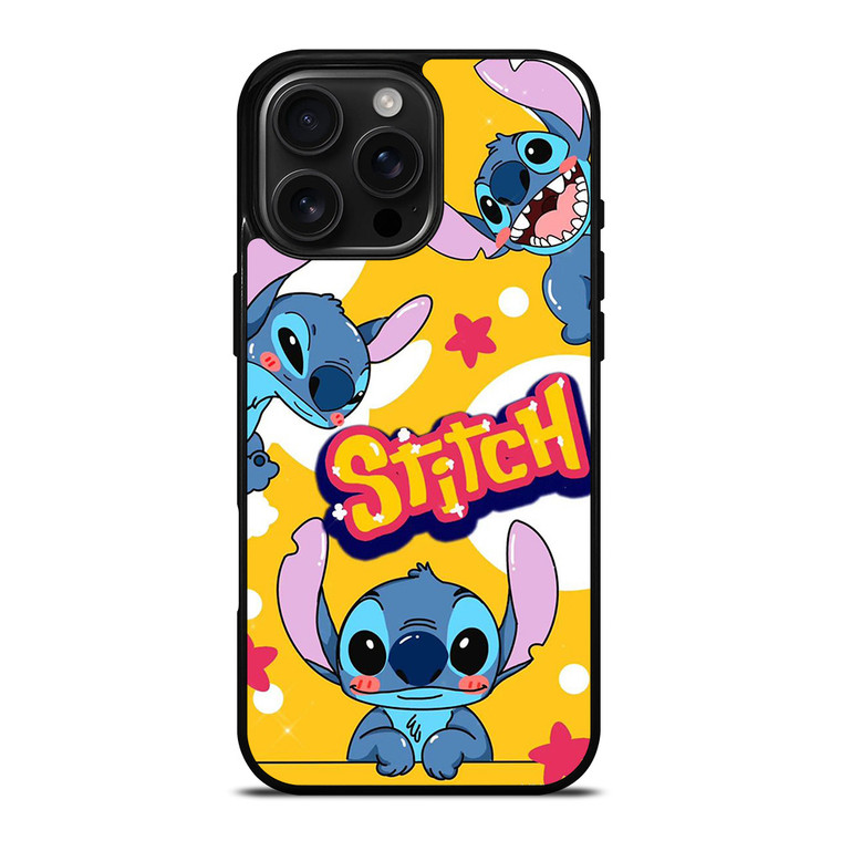 DISNEY CARTON STITCH iPhone 16 Pro Max Case Cover