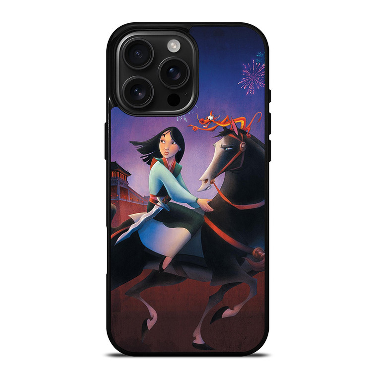 DISNEY PRINCESS MULAN CARTOON iPhone 16 Pro Max Case Cover