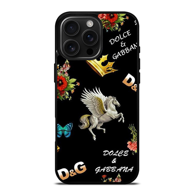 DOLCE AND GABBANA LUXURY PATTERN iPhone 16 Pro Max Case Cover