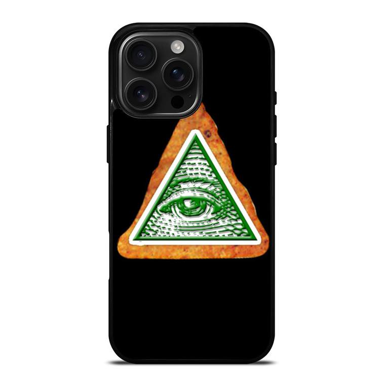 DORITOS CHIPS ILLUMINATI iPhone 16 Pro Max Case Cover DORITOS CHIPS ILLUMINATI iPhone 16 Pro Max Case Cover
