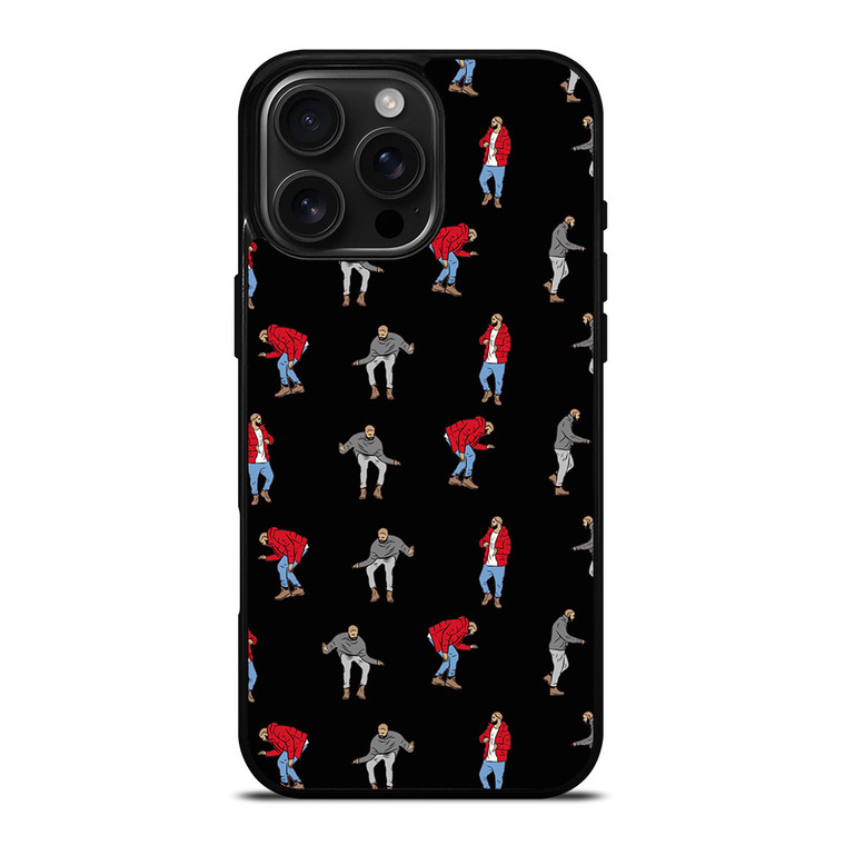 DRAKE HOTLINE BLING BLACK iPhone 16 Pro Max Case Cover