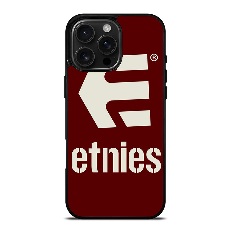 ETNIES FOOTWEAR LOGO iPhone 16 Pro Max Case Cover