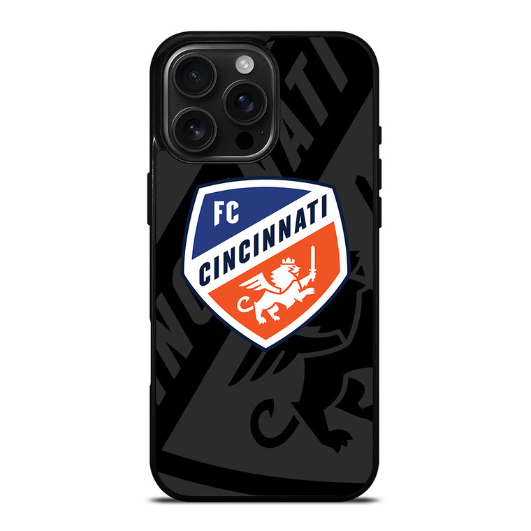 FC CINCINNATI MLS BLACK iPhone 16 Pro Max Case Cover