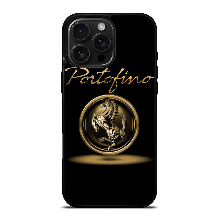 FERRARI PORTOFINO GOLD iPhone 16 Pro Max Case Cover