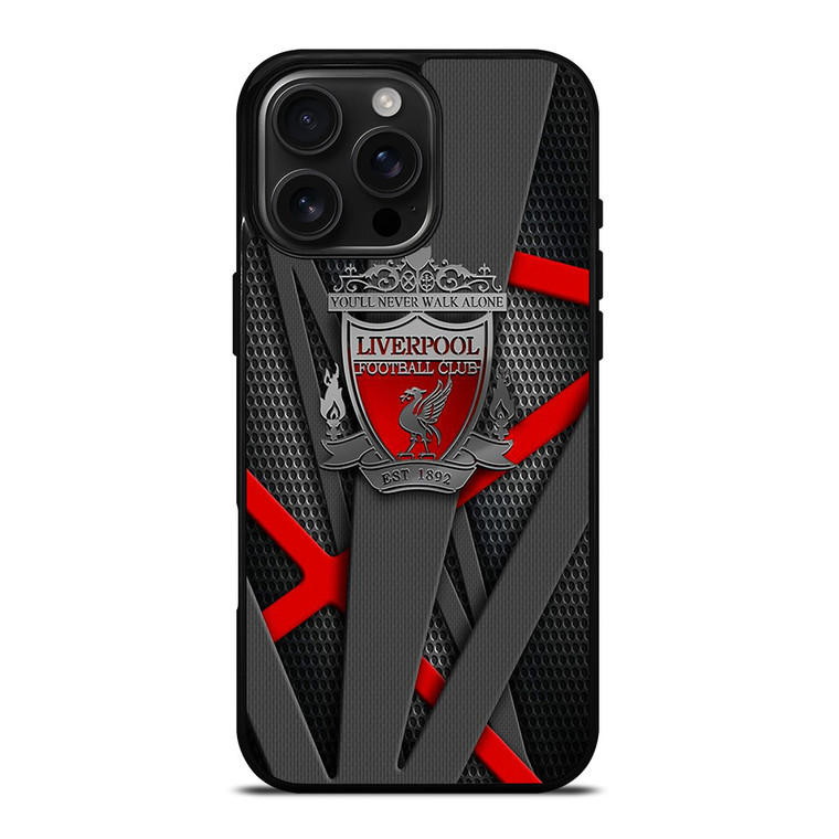 FOOTBALL CLUB LIVERPOOL FC LOGO THE REDS iPhone 16 Pro Max Case Cover