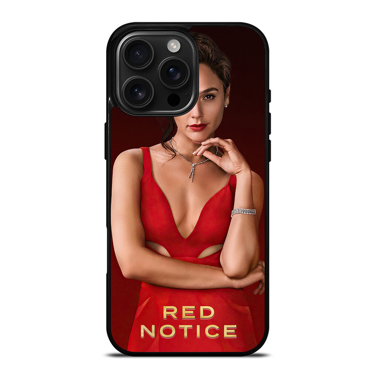 GAL GADOT RED NOTICE iPhone 16 Pro Max Case Cover