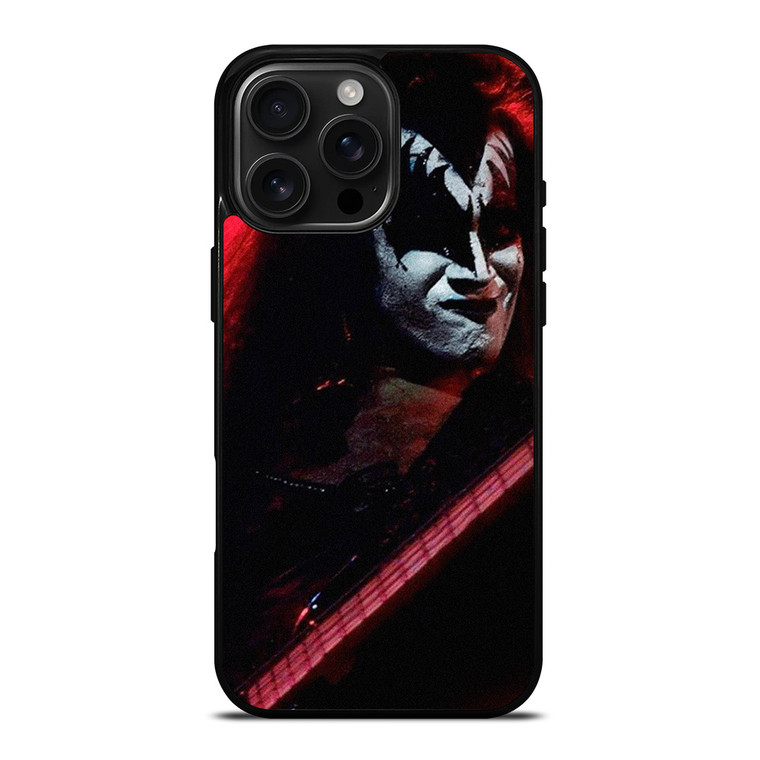 GENE SIMMONS KISS GUITARIST iPhone 16 Pro Max Case Cover
