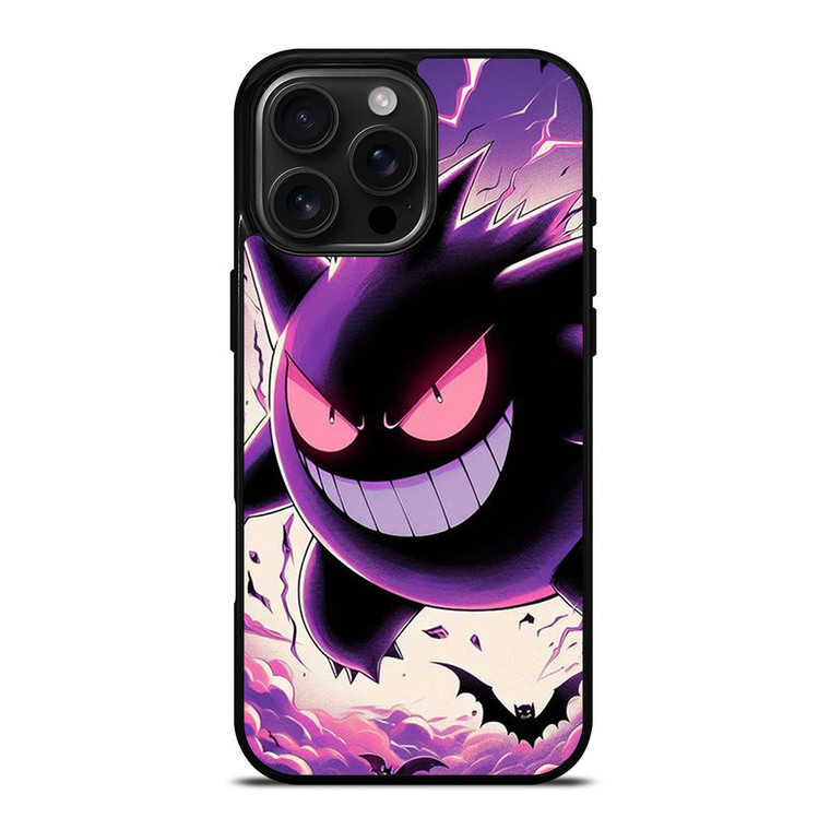 GENGAR POKEMON POCKET MONSTERS iPhone 16 Pro Max Case Cover