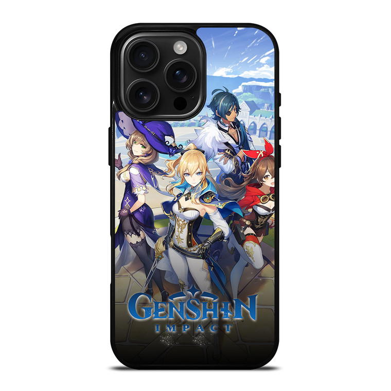 GENSHIN IMPACT GAMES 3 iPhone 16 Pro Max Case Cover