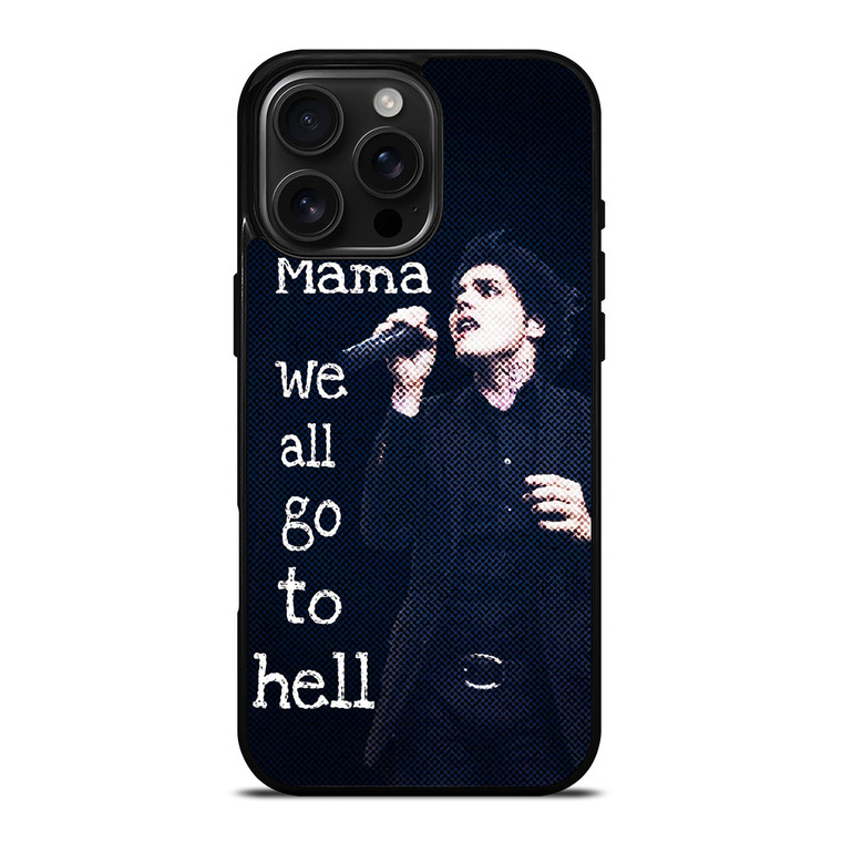 GERARD WAY MY CHEMICAL ROMANCE MCR iPhone 16 Pro Max Case Cover