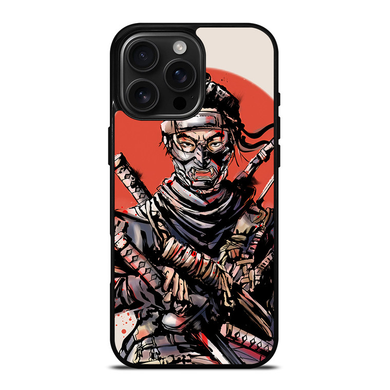 GHOST OF TSUSHIMA JIN SAKAI iPhone 16 Pro Max Case Cover GHOST OF TSUSHIMA JIN SAKAI iPhone 16 Pro Max Case Cover